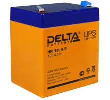 Аккумулятор 12В 4,5  А/ч Delta HR 1245