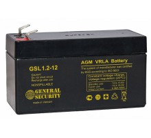 Аккумулятор 12В 1,2 А/ч GSL General Security
