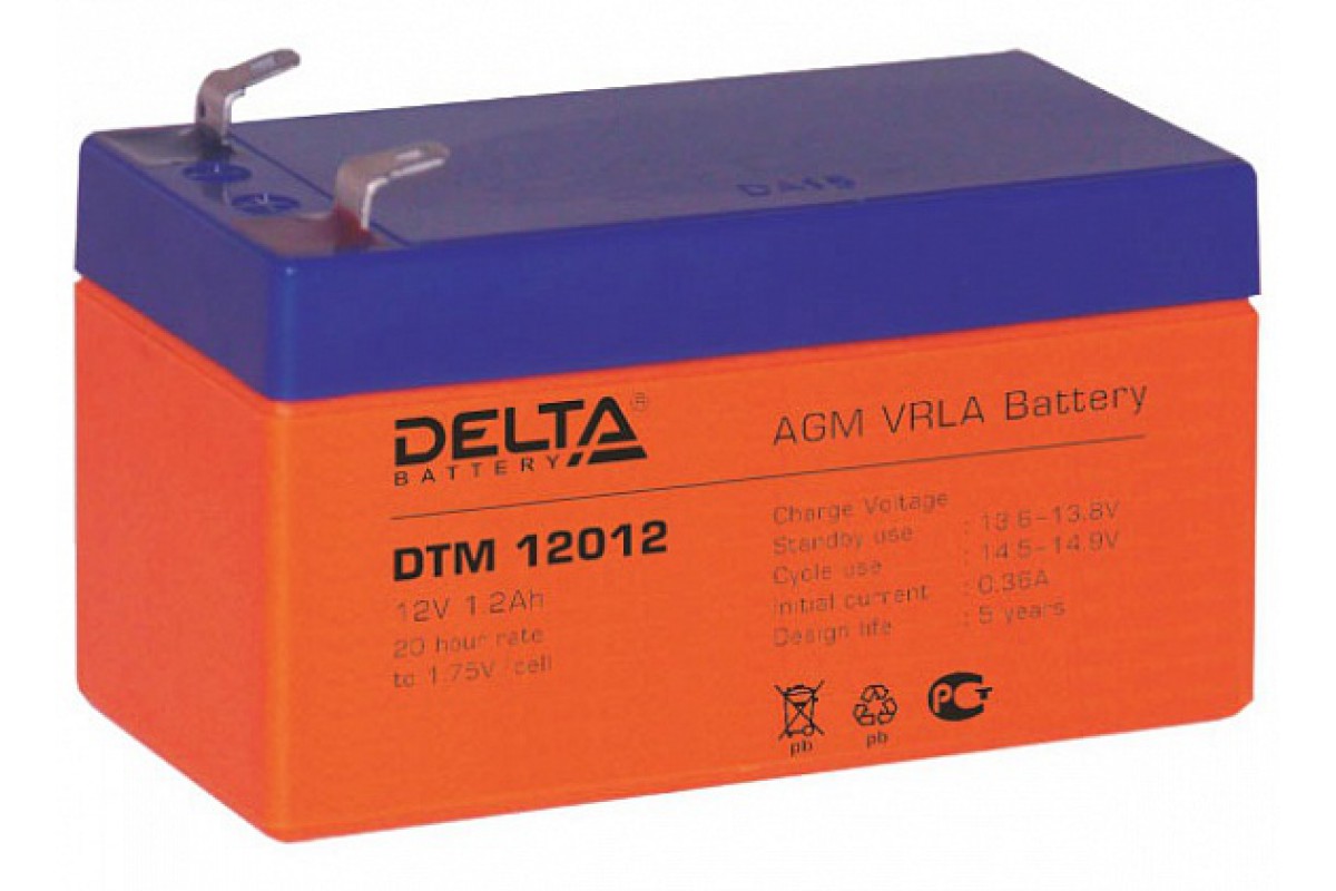 Delta DTM-12012 12v 1.2Ah. Батарея аккумуляторная Delta DTM 12012. АКБ Дельта 12в 1.2Ач. Аккумулятор DTM 12012 12в/Ач1.2 Delta.