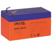 Аккумулятор 12В 1,2 А/ч Delta DTM 12012