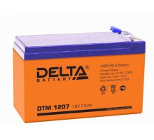 Аккумулятор 12В 7,2 А/ч Delta DTM 1207