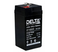 Аккумулятор 6В 2,3 А/ч Delta DT 6023