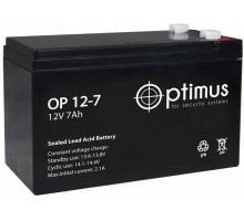Аккумулятор 12В 7 А/ч Optimus OP 12-7