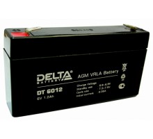 Аккумулятор 6В 1,2 А/ч Delta DT 6012