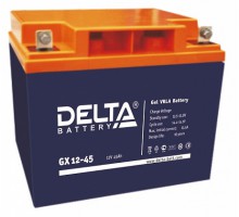 Аккумулятор 12В 45 А/ч Delta GX 12-45