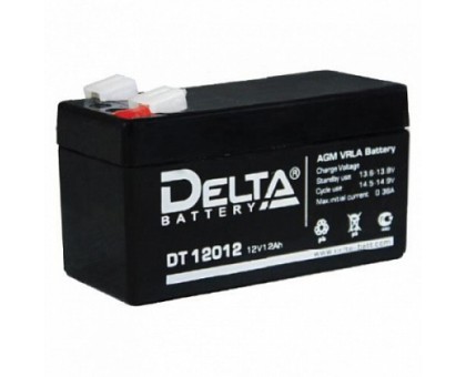 Аккумулятор 12В 1,2 А/ч Delta DT 12012