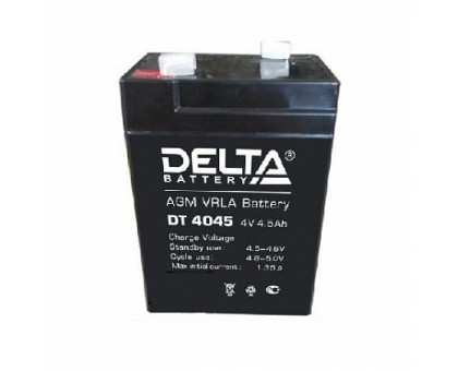 Аккумулятор 4В 4,5 А/ч  Delta DT 4045